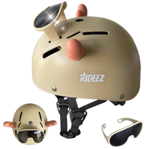 Rideez | Casco Infantil para Bicicleta de Equilibrio - Beige
