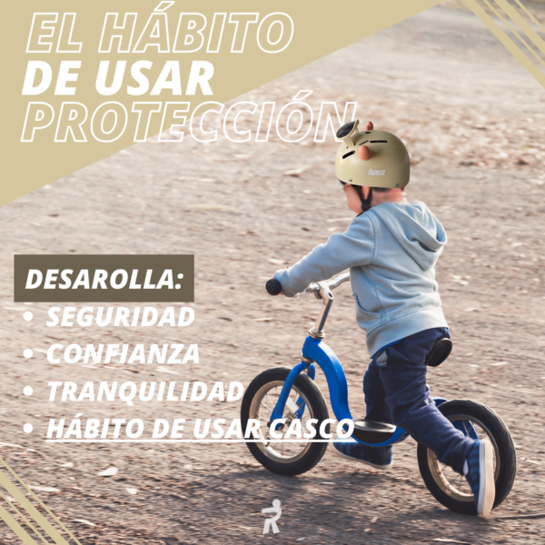 Rideez | Casco Infantil para Bicicleta de Equilibrio - Beige - Image 3