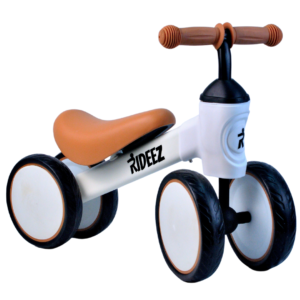 RZ001 | Rideez A Bici de Equilibrio Bicicleta de Balance sin pedales para Niño o Niña - Blanca
