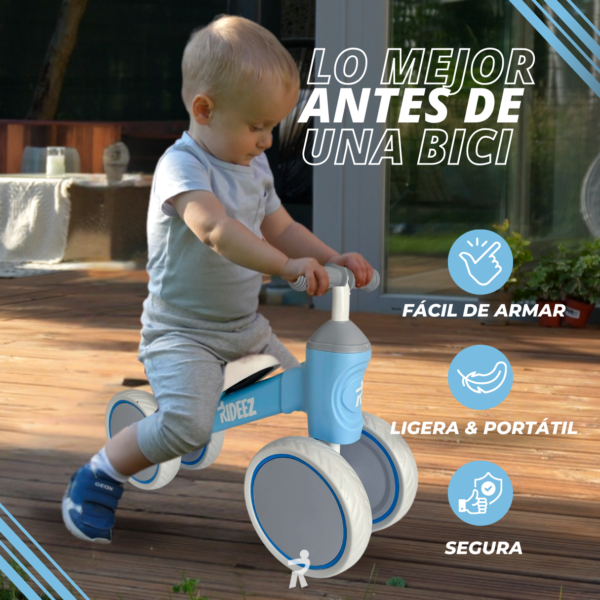 RZ001 | Rideez Bici de Equilibrio Bicicleta de Balance sin pedales para Niño o Niña - Azul - Image 5