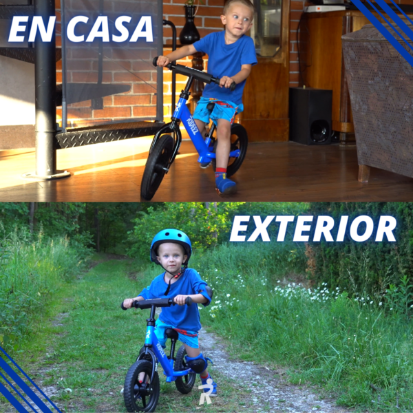 RZ002 | Rideez Bicicleta de Equilibrio Bici de Balance Sin Pedal para Niño Niña 2-5 años - Azul - Image 8
