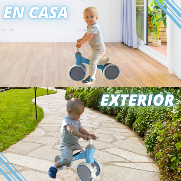 RZ001 | Rideez Bici de Equilibrio Bicicleta de Balance sin pedales para Niño o Niña - Azul - Image 8